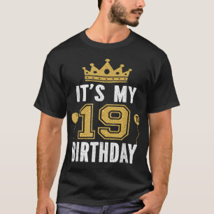 T-shirt C'est mon 19e cadeau d'anniversaire pour 19 ans Ho