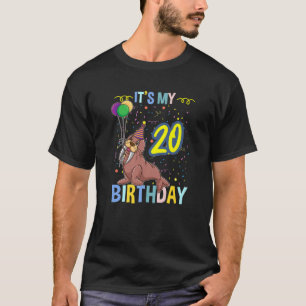 T-shirt C'est mon 20e anniversaire Morse Animal Marin Océa