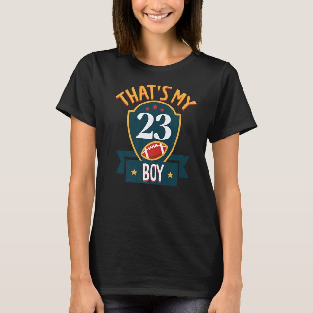 T-shirt C'est mon 23 garçon Premium (Devant)