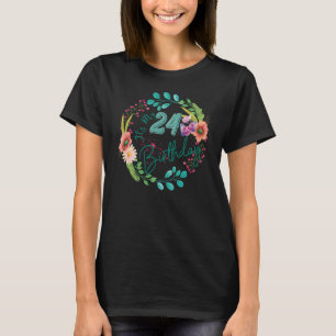 T-shirt C'est mon 24e anniversaire Vingt-quatre Flo 24 ans