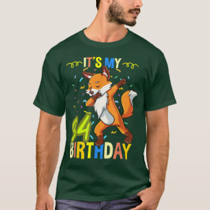 T-shirt C'Est Mon 34e anniversaire Dabbing Pour