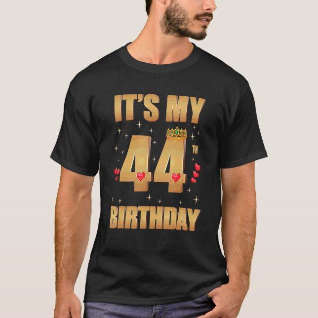 T-shirt C'est mon 44e anniversaire 44 ans 44e anniversaire (Devant)