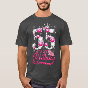 T-shirt C'est mon 55e anniversaire Reine 55 ans Chaussures