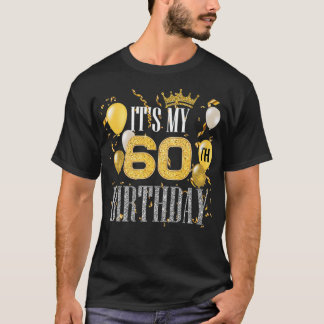 T-shirt C'est mon 60e anniversaire Cool 60 ans Anniversair
