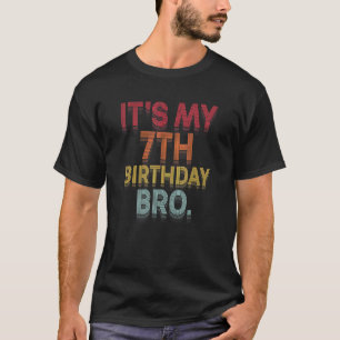 T-shirt C'est mon 7e anniversaire, mon 7e anniversaire, mo