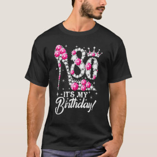 T-shirt C'est mon 80e anniversaire 80 ans de chaussures Co
