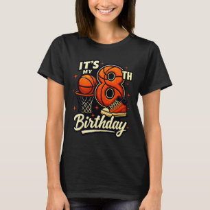 T-shirt C'est mon 8e anniversaire Sketll Lover 8 ans Bday