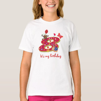 T-shirt C'est mon 8ème anniversaire