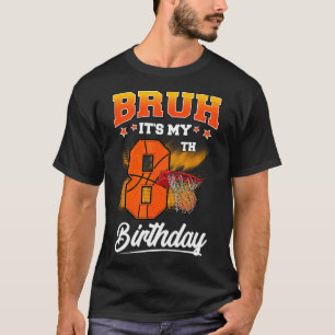 T-shirt C'est mon 8ème anniversaire Ller Sketll 8 ans K
