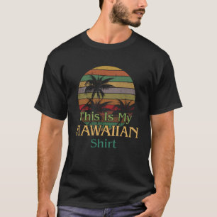 T-shirt C'est mon Aloha Hawaï Hommes Femmes Filles