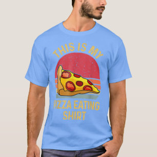 T-shirt C'est mon amoureux de la    pizza 