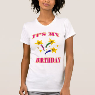 T-shirt C'est mon anniversaire