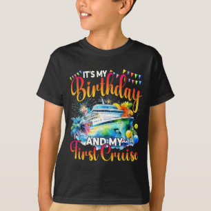 T-shirt C'est mon anniversaire et mes premières vacances s