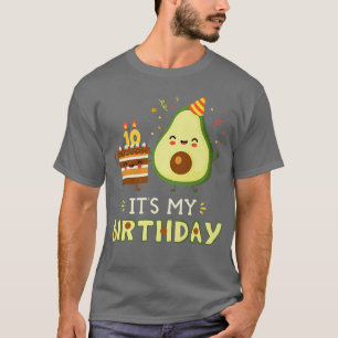 T-shirt C'Est Mon Anniversaire Guacamoles Cuisine Meicaine