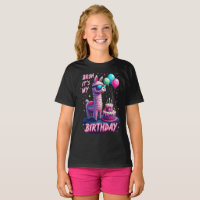 C'est mon anniversaire Lama Piñata Drôle Rétro 