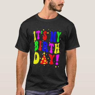 T-shirt C'est mon anniversaire pour les femmes Ados filles