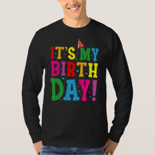 T-shirt C'est mon anniversaire pour les femmes Ados Grils