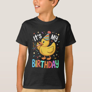 T-shirt C'est mon anniversaire Rubber Duck Lover Enfants G