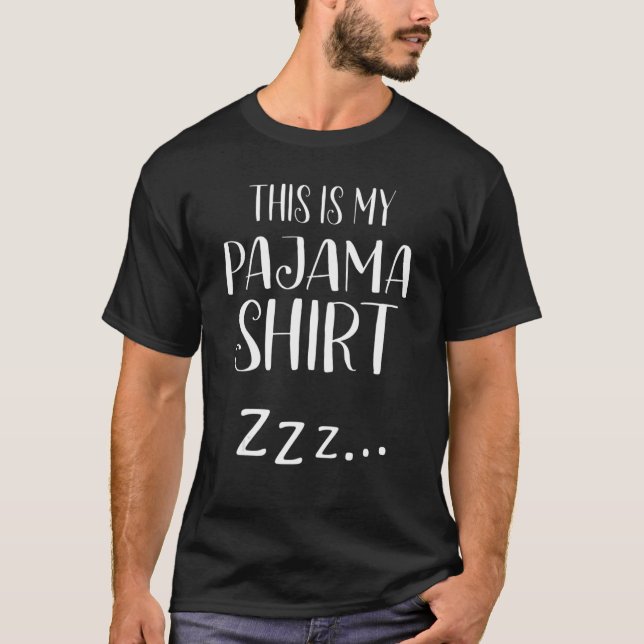 T-shirt C'Est Mon Ardoir De Pyjama (Devant)