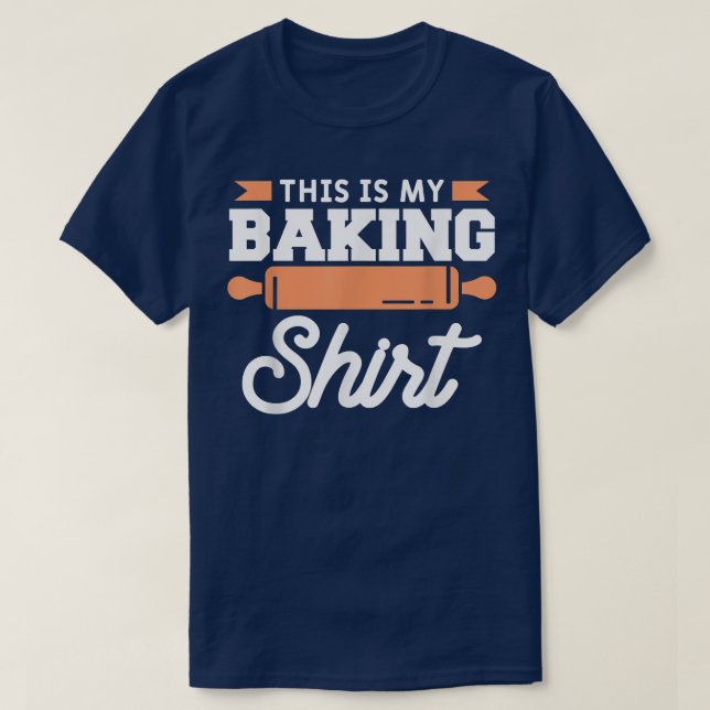 T-shirt C'Est Mon Bake Baker De Cuisine (Design devant)