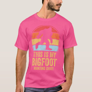 T-shirt C'Est Mon Bigfoot Chasse Bigfoot