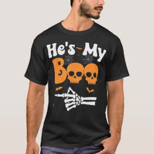 T-shirt C'Est Mon Boo Skeleton Couples Qui Correspondent À