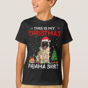 T-shirt C'Est Mon Carlin De Noël Le Costum Des Lumières De