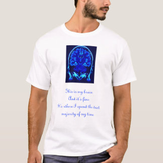 T-shirt C'est mon cerveau