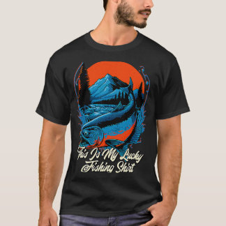 T-shirt C'Est Mon Chance Pêche Lifestyle Hab d'eau douce