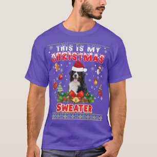 T-shirt C'Est Mon Chandail De Noël Bernese Mountain Dog
