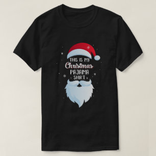 T-shirt C'Est Mon Chapeau De Noël De Chemise De Pajama Et
