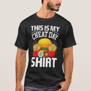 T-shirt C'Est Mon Cheat Day Gym Cheat Meal Outfit 1