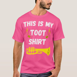 T-shirt C'Est Mon Chemise Toot Trumpet Jazz Trumpet Trumpe