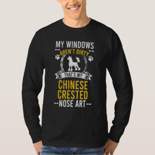 T-shirt C'est mon chien à nez de Crested chinois