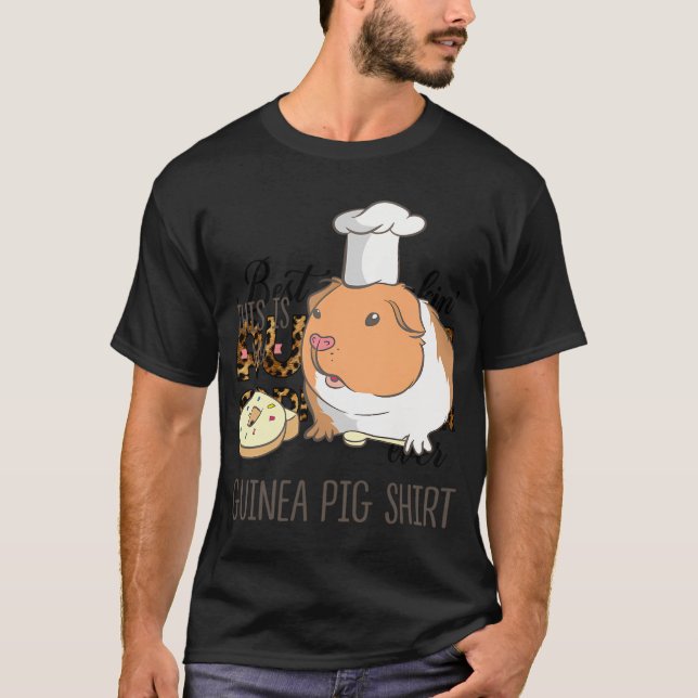T-shirt C'Est Mon Cochon De Guinée Drôle Donut (Devant)