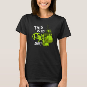 T-shirt C'Est Mon combat Lymphome Sensibilisation Guerrier