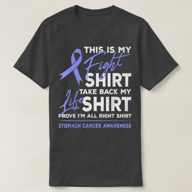 T-shirt C'Est Mon Combattre Stomac Cancer Sensibilisation  (Design devant)