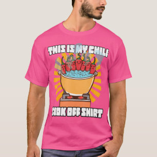 T-shirt C'est Mon Concours De Cuisine De Chili Pimenté Cha