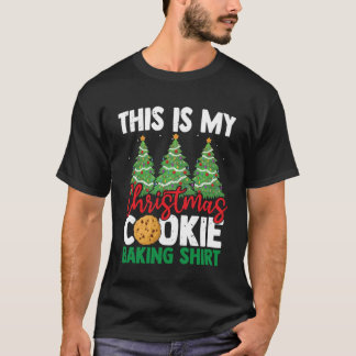 T-shirt C'Est Mon Cookie De Noël Cuisine De Noël