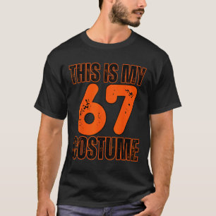 T-shirt C'est mon costume 67 drôle mème garçons enfants 67