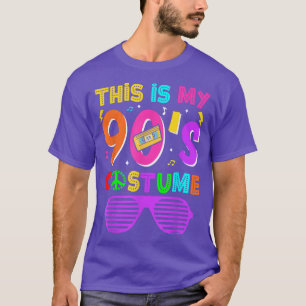 T-shirt C'Est Mon Costume 90s Retro 90s Music Theme Party