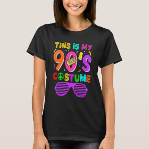 T-shirt C'Est Mon Costume 90s Retro 90s Music Theme Party