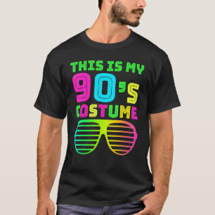 T-shirt C'Est Mon Costume 90s Retro 90s Music Theme Party