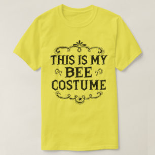 T-shirt C'Est Mon Costume D'Abeille Drôle Halloween Lazy