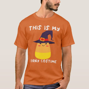 T-shirt C'Est Mon Costume De Corny Enfants Sorcière Corn D