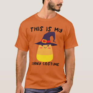 T-shirt C'Est Mon Costume De Corny Enfants Sorcière Corn D