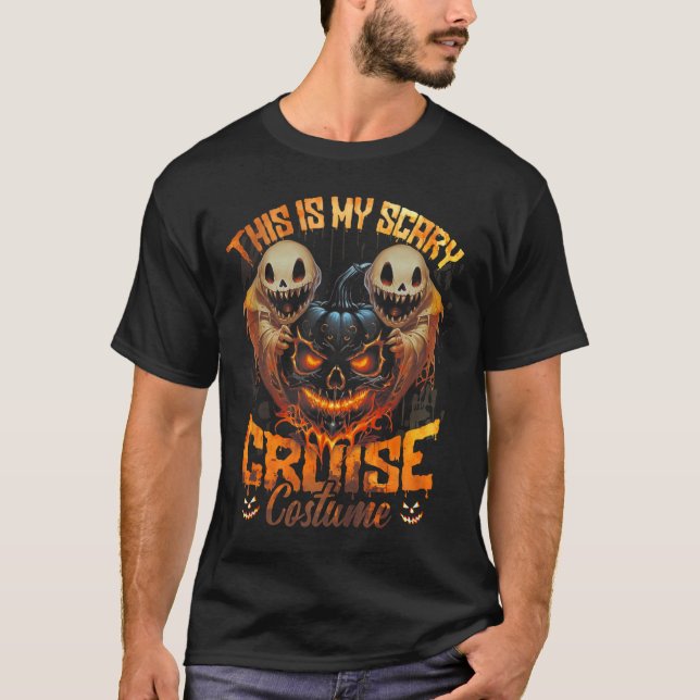 T-shirt C'Est Mon Costume De Croisière Scandaleux Devil Gh (Devant)