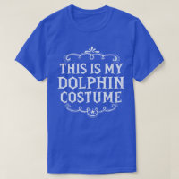 C'Est Mon Costume De Dauphin Drôle Halloween Lazy