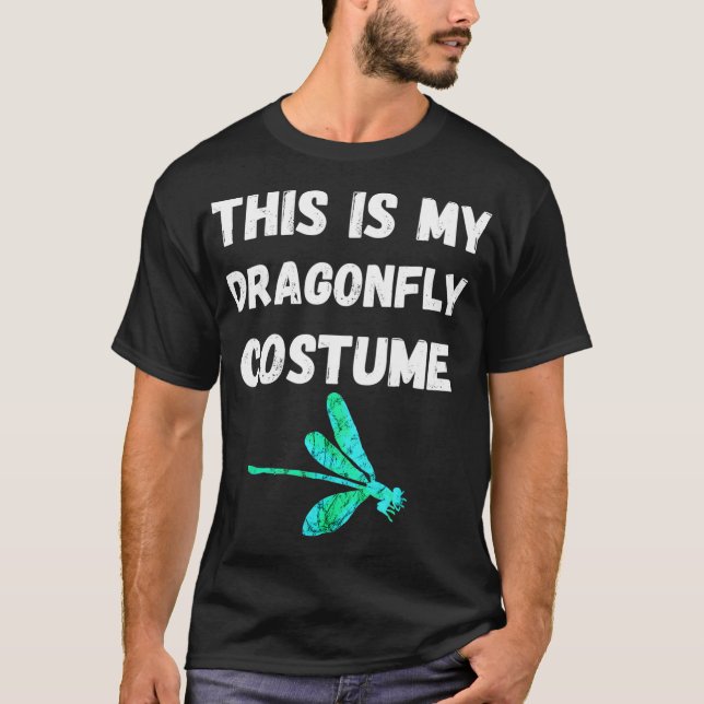 T-shirt C'Est Mon Costume De Dragonfly Insect Bugs (Devant)