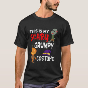 T-shirt C'est mon costume de famille grincheux effrayant Z